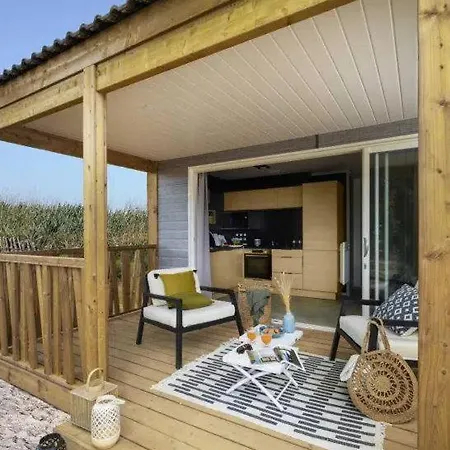 Gite Chalet 6/8 Pers. - Camping Les Berges Du Bramont Semesterbostad