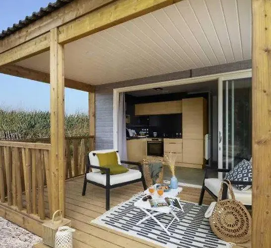 Gite Chalet 6/8 Pers. - Camping Les Berges Du Bramont Semesterbostad